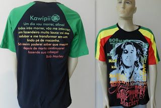 Camiseta Bob Marley