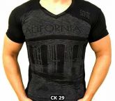 Camisa Gola "V" Flamê